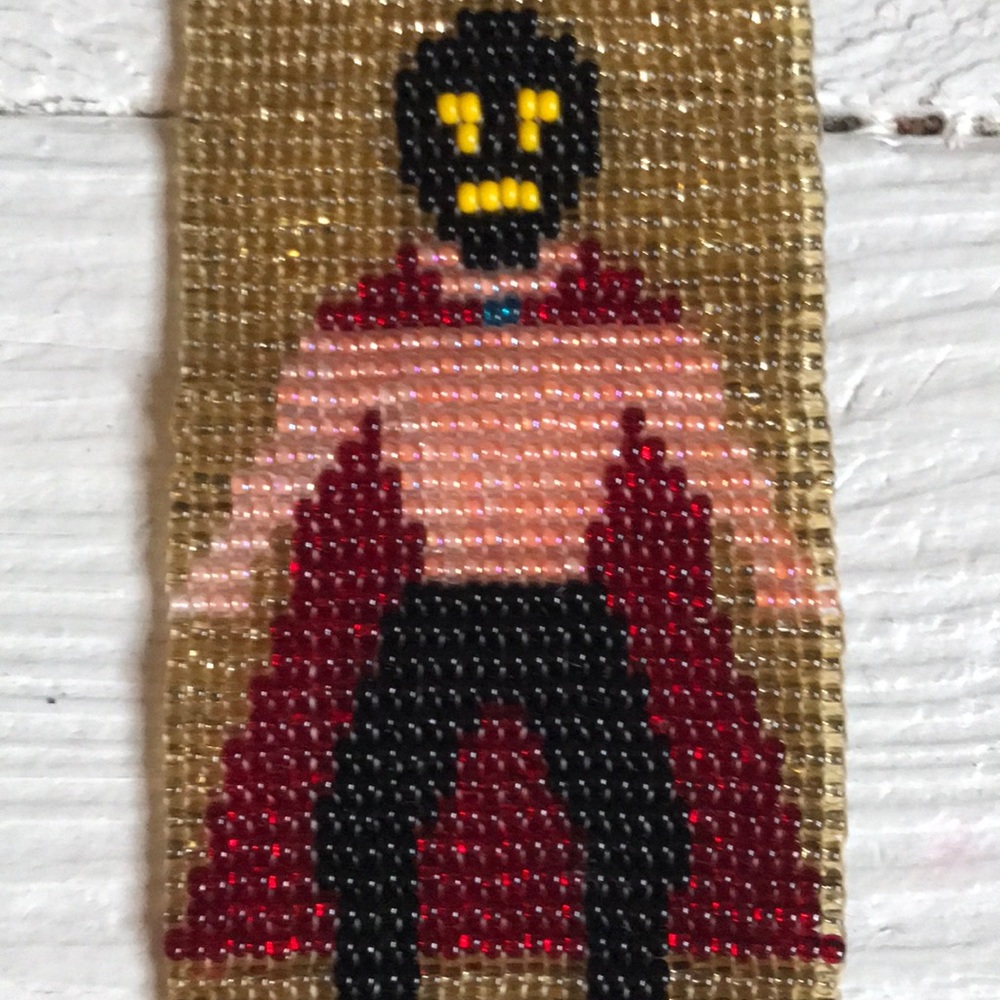 Beaded lucadore bracelet from Mexico - Picture 4 of 5